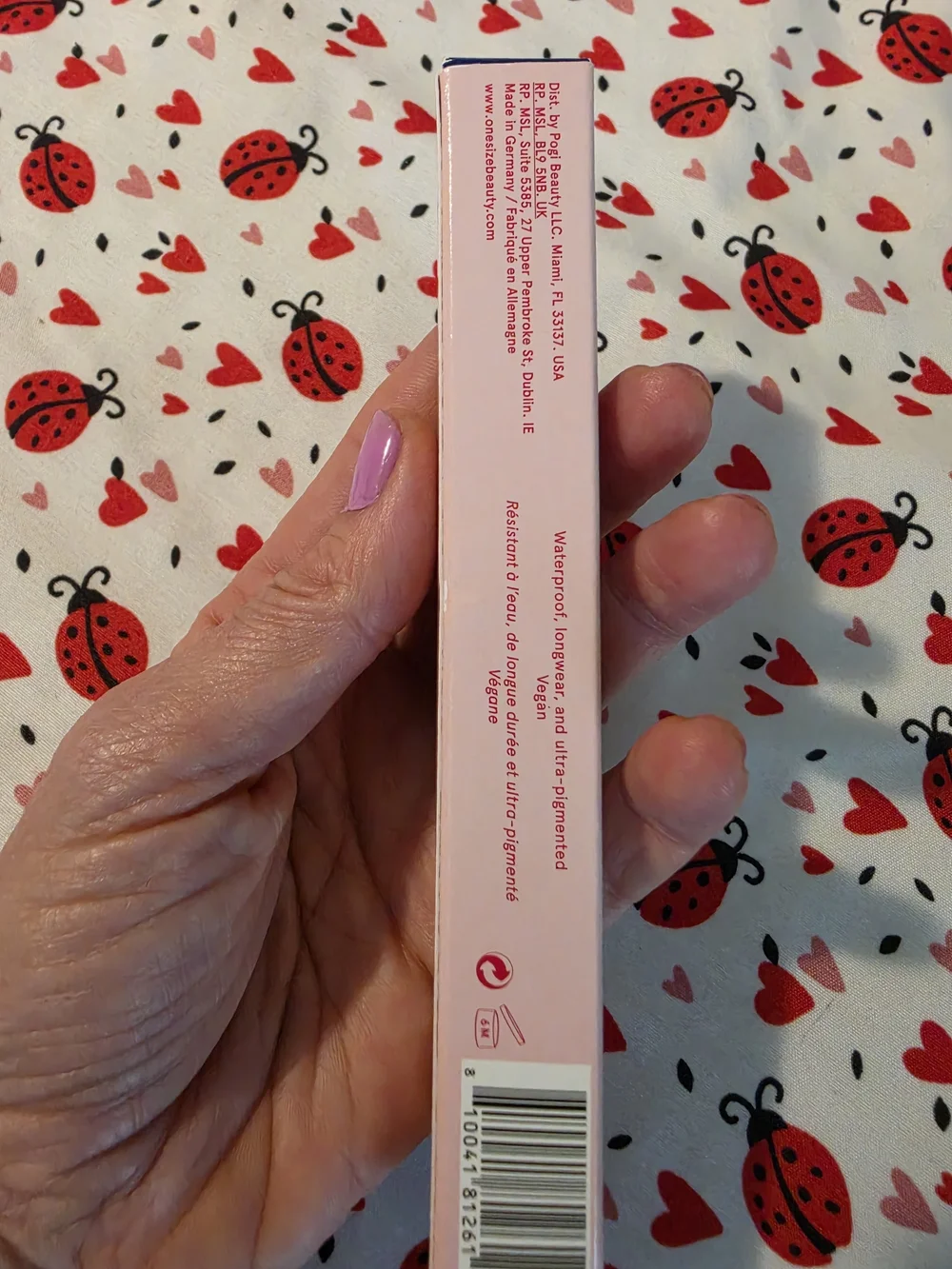 ONE/SIZE Liquid Eyeliner Pen in 02 bossy blue
